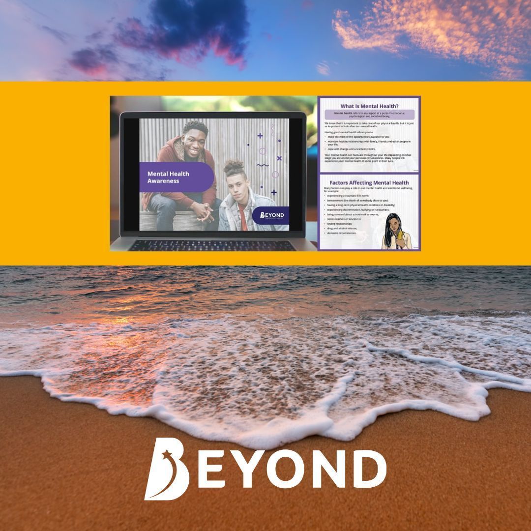 Beyond’s Mental Health presentation for students provides information on how to understand and deal with mental health.

𝗥𝗦𝗘 𝗗𝗮𝘆 𝗶𝘀 𝟮𝟲 𝗝𝘂𝗻𝗲. 

#edutwitter #wellbeing #rse #rseday #teachers #secondary #schools