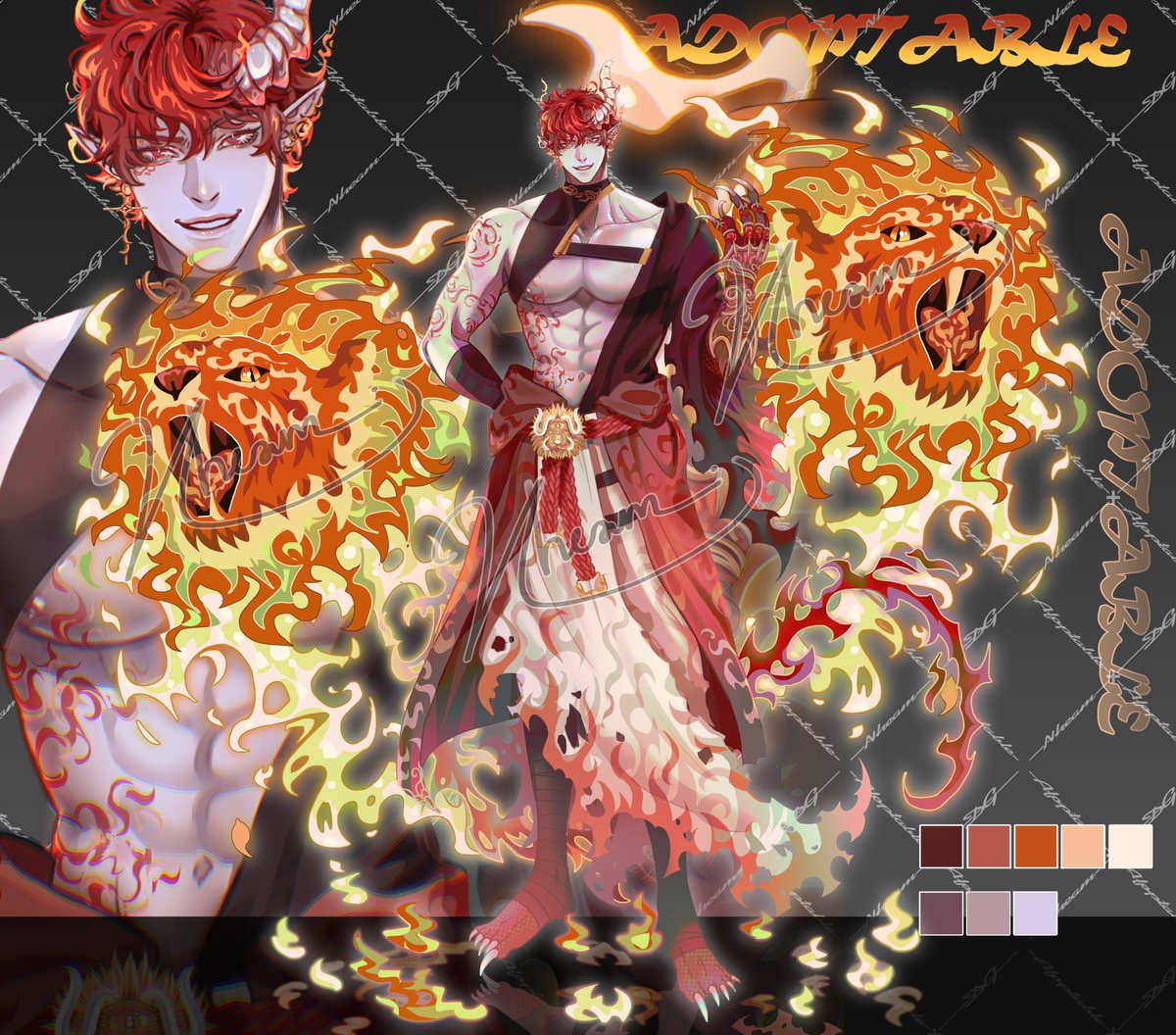 xDGmex's tweet photo. @Yurai_Art I'm DgNheam or Nheam!!! Thank you for the opportunity. I would like to join Vgen!!💞
I usually make Adoptable and take Commissions. https://t.co/KRtAVLFNVT