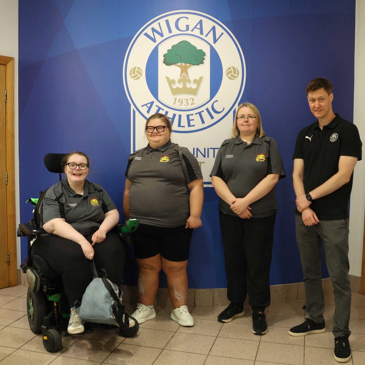Wigan Athletic Community Trust (@laticscommunity) on Twitter photo π Thank you to <a href="/happysmilescic/">Happy Smiles Training CIC ππ</a> for visiting the Tom Flower Offices last week to complete an accessibility audit and help us make our office a more inclusive environment for everyone!
#wafc π΅βͺοΈ π Thank you to <a href="/happysmilescic/">Happy Smiles Training CIC ππ</a> for visiting the Tom Flower Offices last week to complete an accessibility audit and help us make our office a more inclusive environment for everyone!
#wafc π΅βͺοΈ