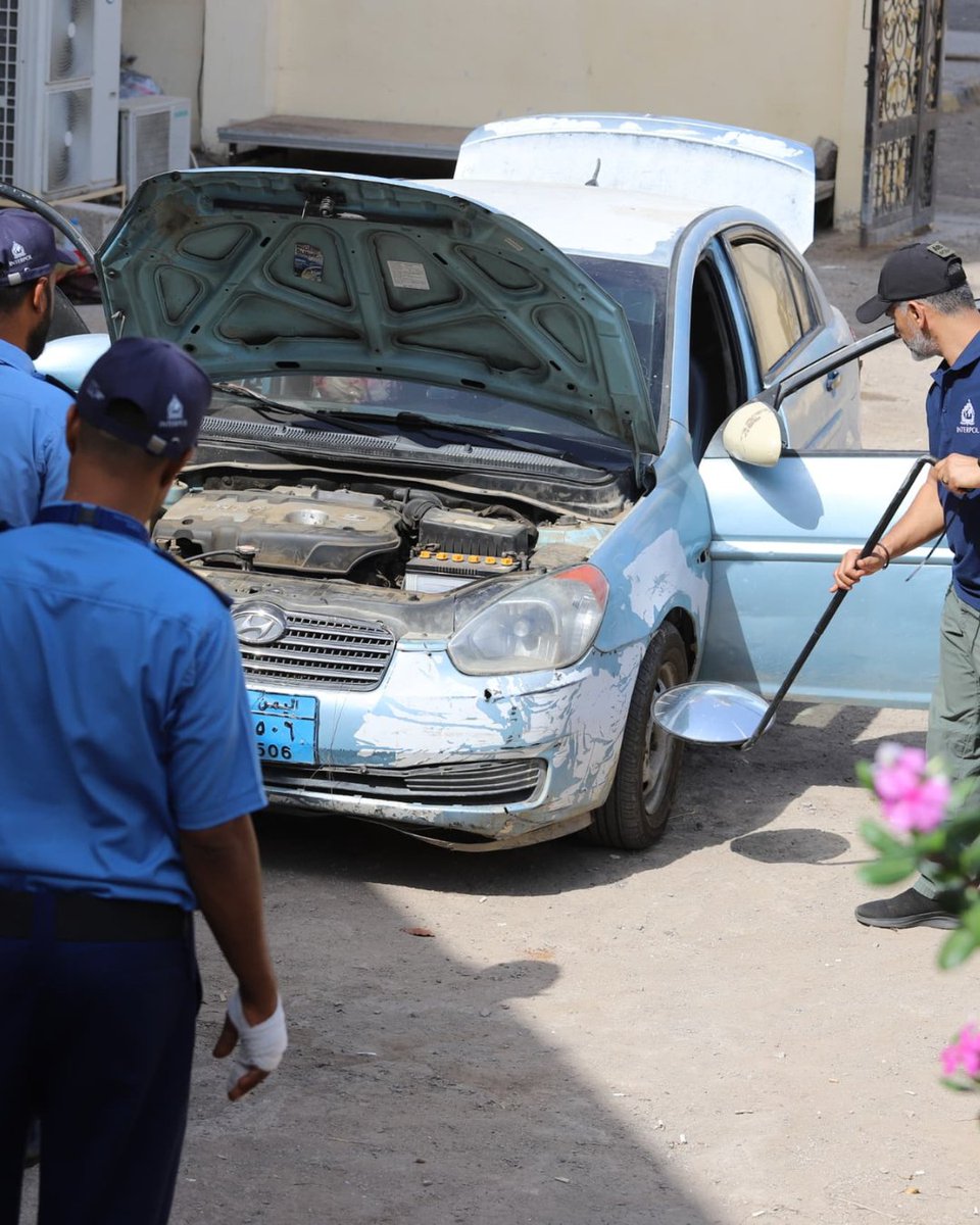 INTERPOL_HQ's tweet photo. INTERPOL trained Yemeni🇾🇪 law enforcement officers from coast guard, customs, and port police to enhance their capabilities to mitigate hostile threats and actions against personnel, resources, facilities and ports as part of the #EU-funded #RedSeaProject. https://t.co/Twftl5TKWV