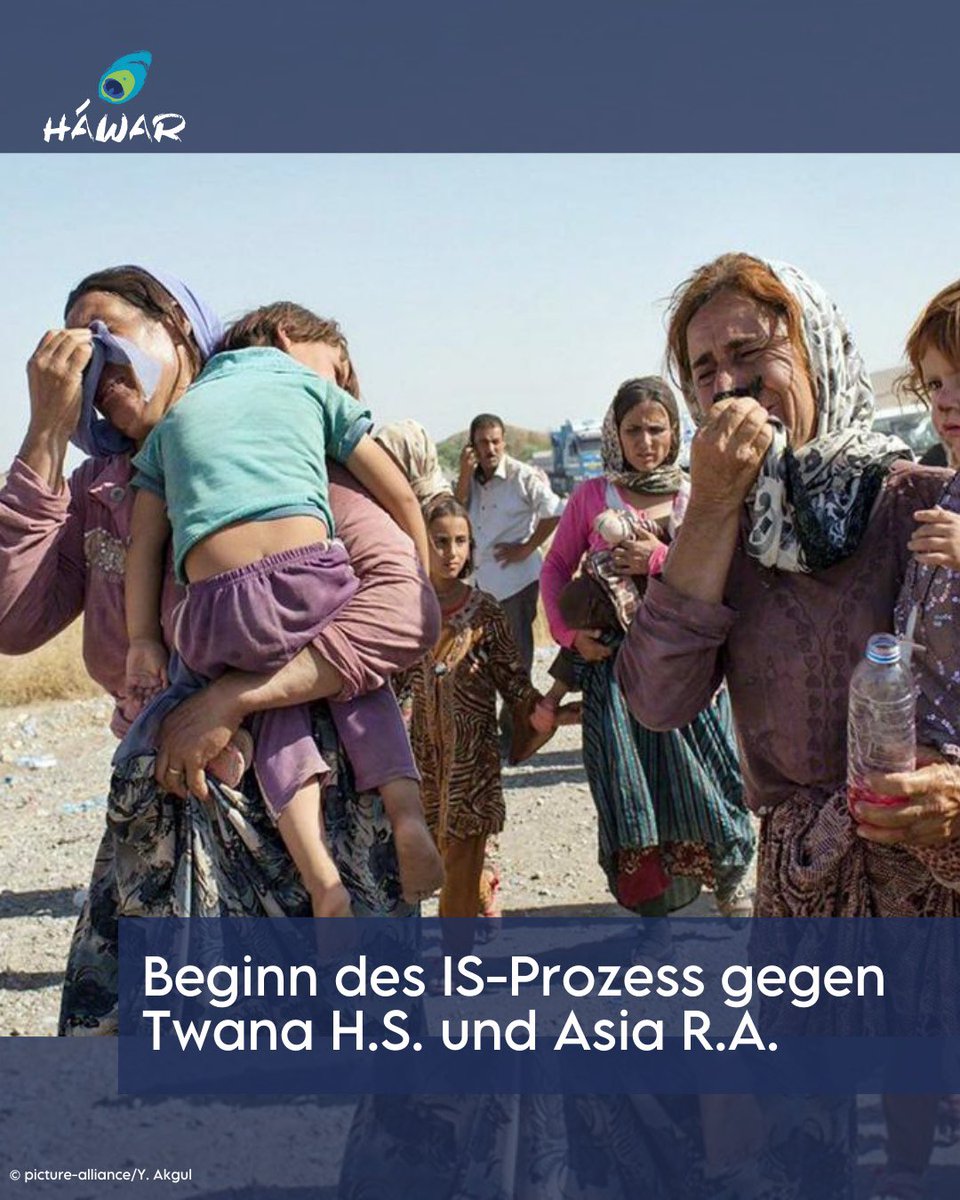 Es würde mir viel bedeuten, wenn ihr heute eure Aufmerksamkeit heute nach München richtet.

Heute beginnt am Oberlandesgericht in #München ein Prozess gegen den IS-Anhänger Twana H.S. sowie seine Ehefrau und mutmaßliche IS-Anhängerin Asia R. A, der die Gräueltaten gegen die