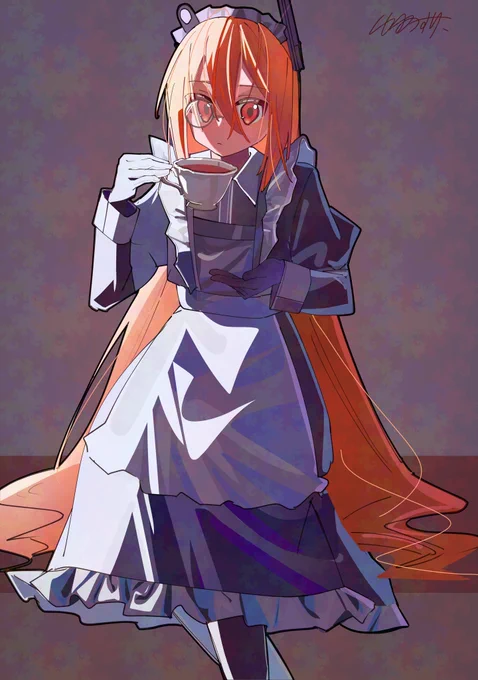 ロングモノクルメイド足立レイです