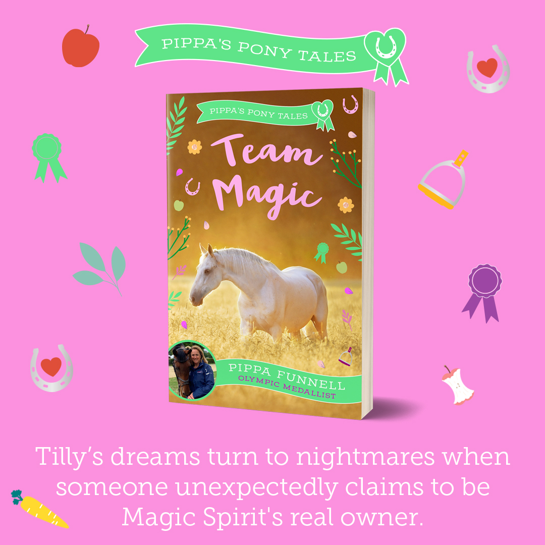 Zephyr Books (@_zephyrbooks) on Twitter photo Tilly and her horse, Magic Spirit, are inseparable. Are they closer to achieving their dreams of stardom?
Team Magic by <a href="/pippafunnellPPT/">Pippa Funnell</a> is OUT NOW!
Click the link to get your copy! - bit.ly/3ExoBcY Tilly and her horse, Magic Spirit, are inseparable. Are they closer to achieving their dreams of stardom?
Team Magic by <a href="/pippafunnellPPT/">Pippa Funnell</a> is OUT NOW!
Click the link to get your copy! - bit.ly/3ExoBcY