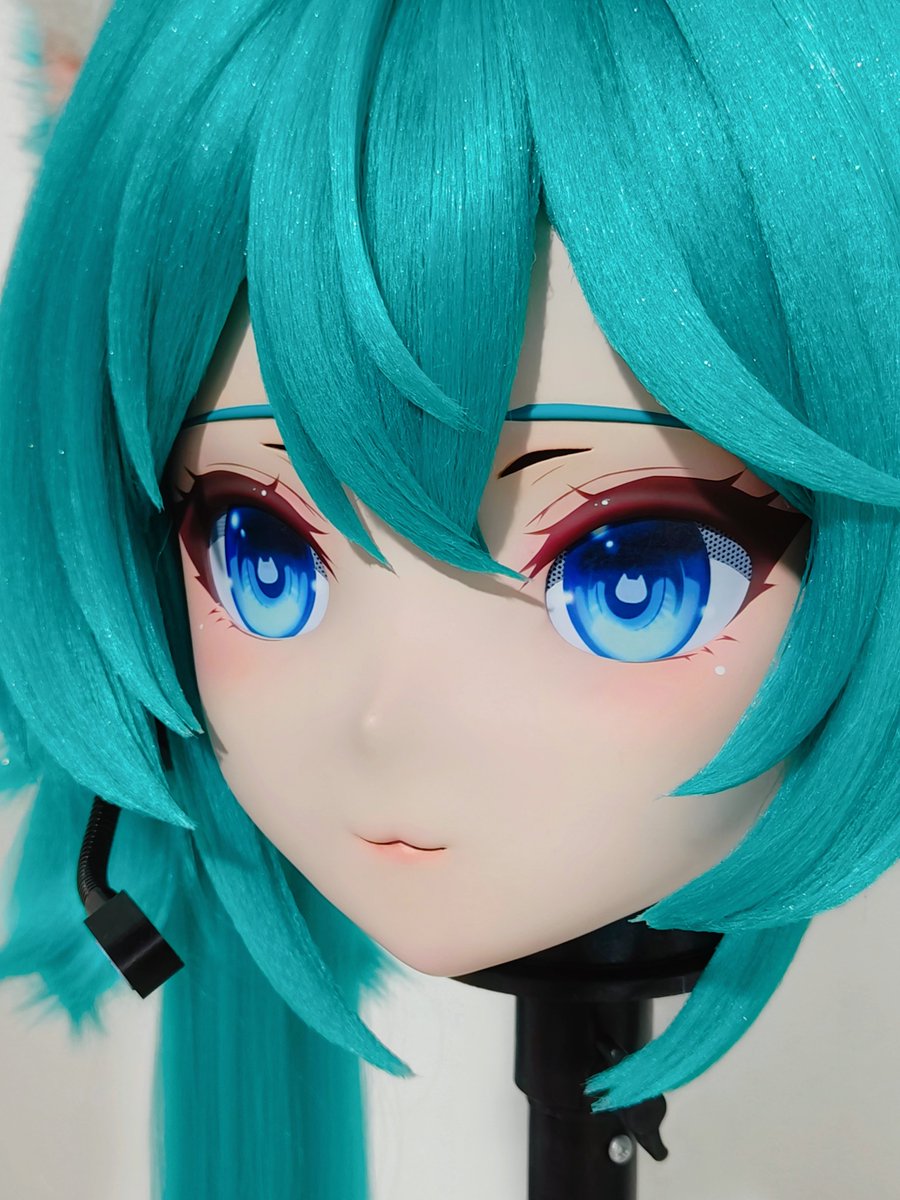 今天也是Miku！🥰
#kigurumi #着ぐるみ #cosplay #Miku #初音未来