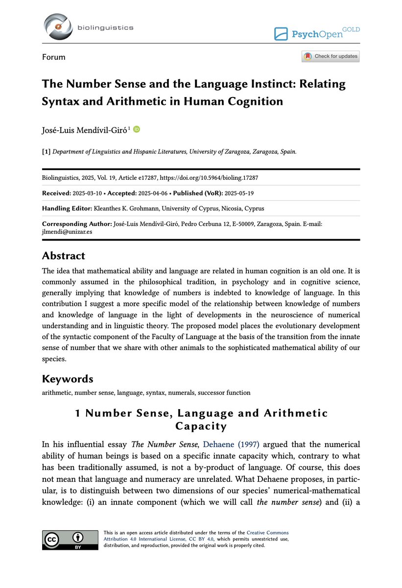 Biolinguistics tweet media