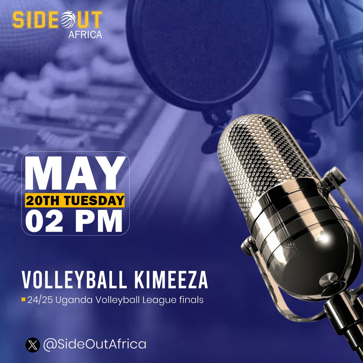 Colleagues, we are here Tuesday afternoon. Do join us!

#SideOutAfrica #UNVLPLAYOFFS25