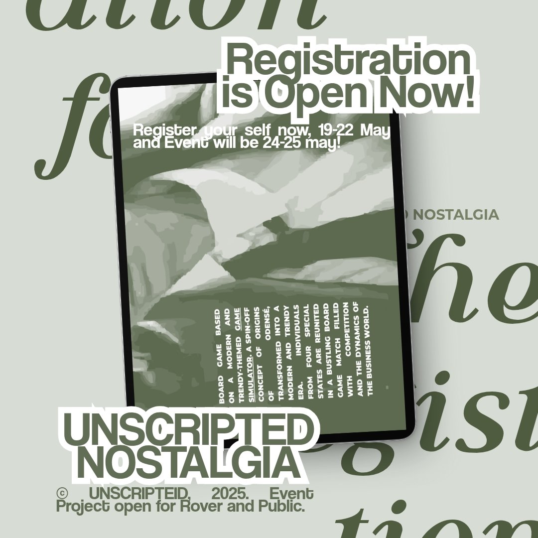 Unscripted Nostalgia invites you to rediscover the charm of classic board games, reimagined with a bold and modern twist. Open to all, this immersive experience blends strategy and unexpected surprises in an exciting journey.