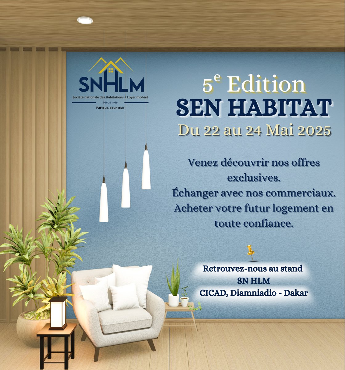 Nous y serons 
#Snhlm
#Partoutpourtous 
#Senhabitat2025