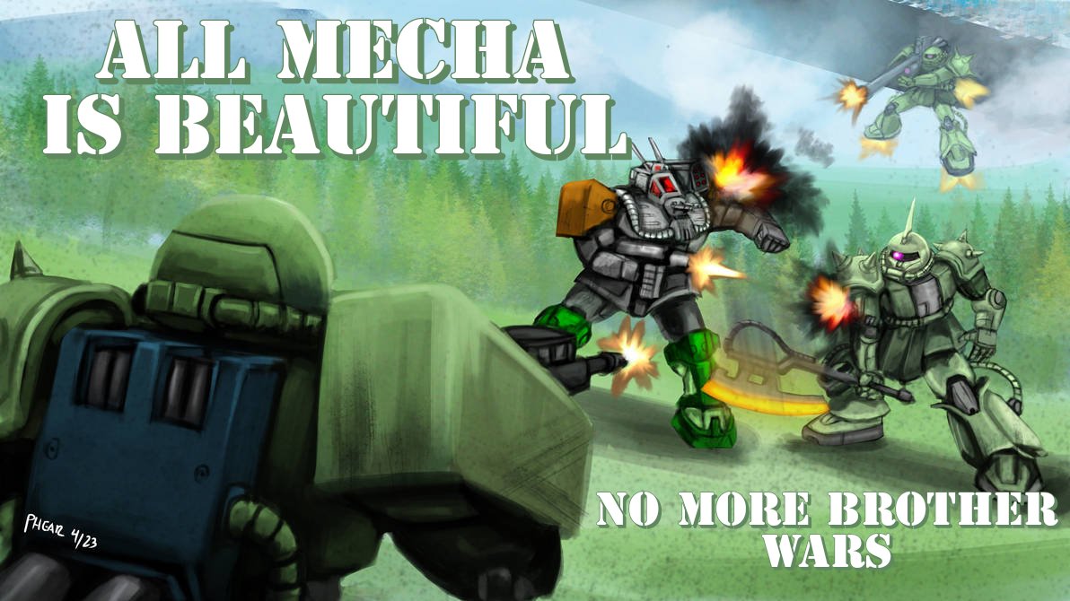 Ganglosaxonnne's tweet photo. #Battletech
#gundam 
🎨: @PhearTheHam https://t.co/IFHEGfD1fs