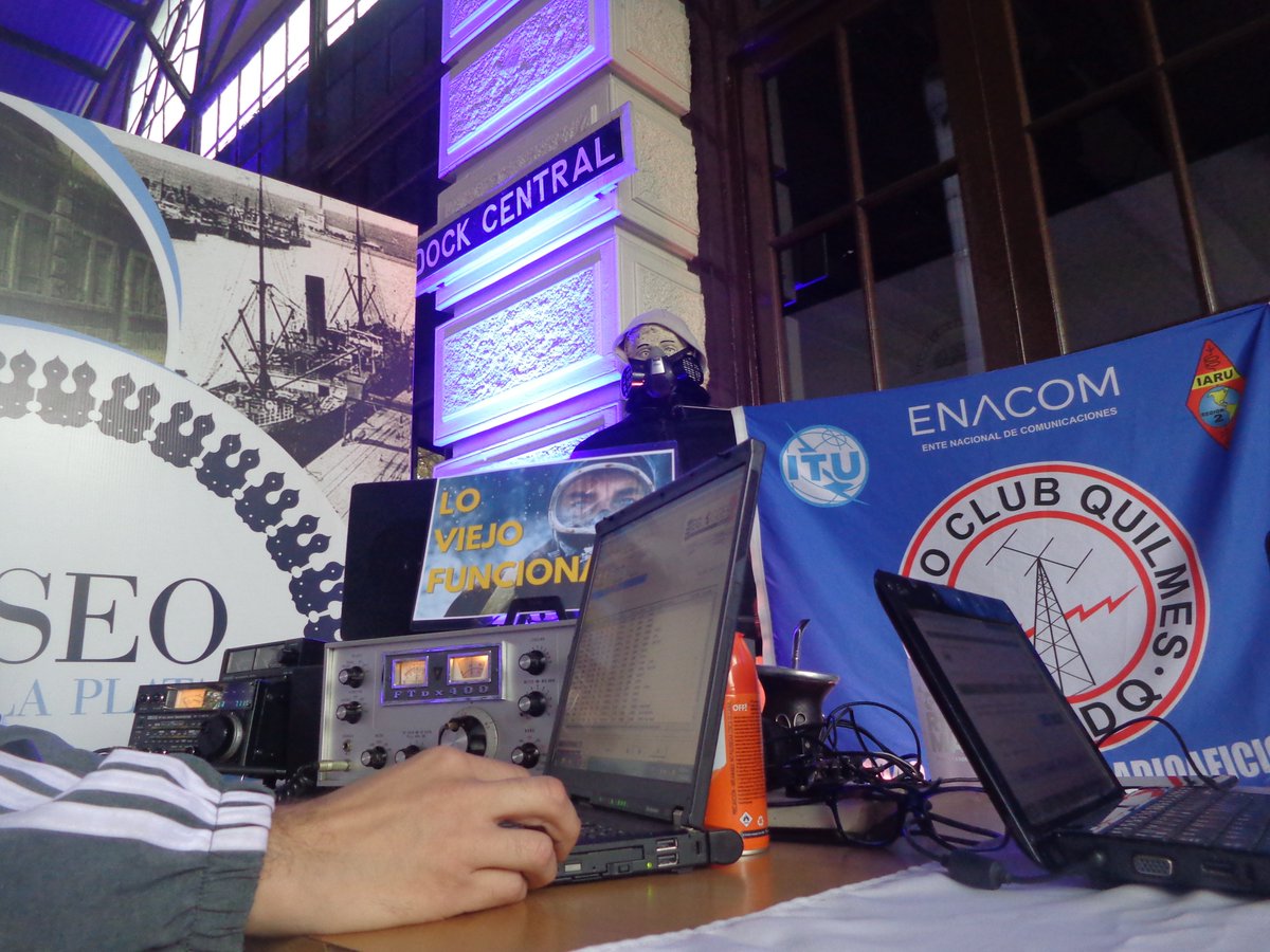 Compartimos imágen de la actividad “Museo Estación Dock Central”