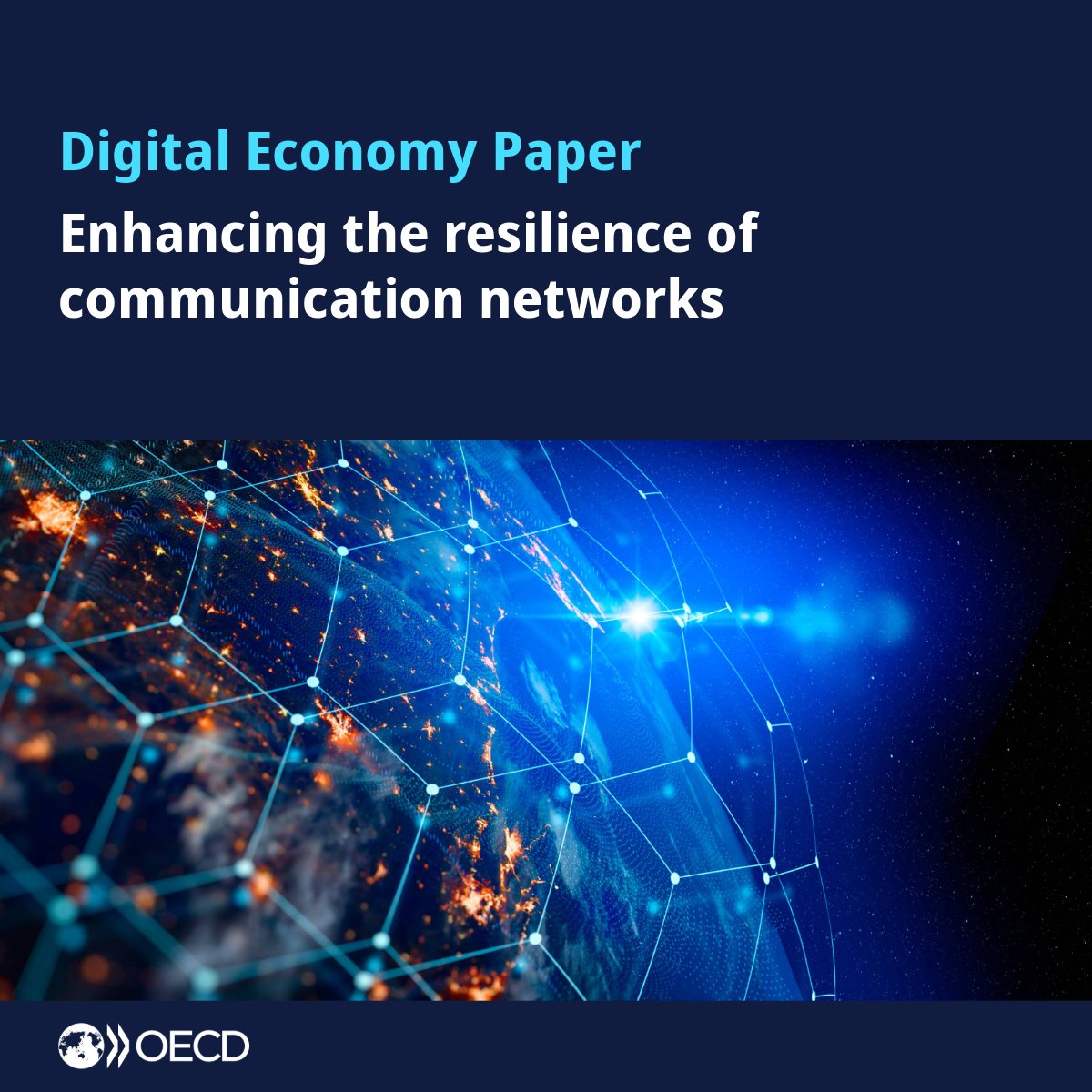 In today’s society #connectivity is critical. Yet recent blackouts, cyberattacks &amp; natural disasters have exposed how vulnerable our #communication networks are. Our new paper looks at bolstering #digital infrastructures against a growing array of threats: oe.cd/62M