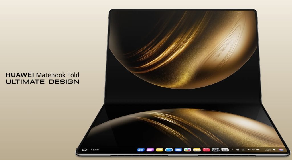 TechHounder's tweet image. 🔥 HUAWEI announces MateBook Fold ULTIMATE DESIGN with an 18″ 3.3K foldable LTPO OLED screen and HarmonyOS 5-the world’s largest commercial foldable PC is here! 

#HuaweiMateBookFold #HarmonyOS5
