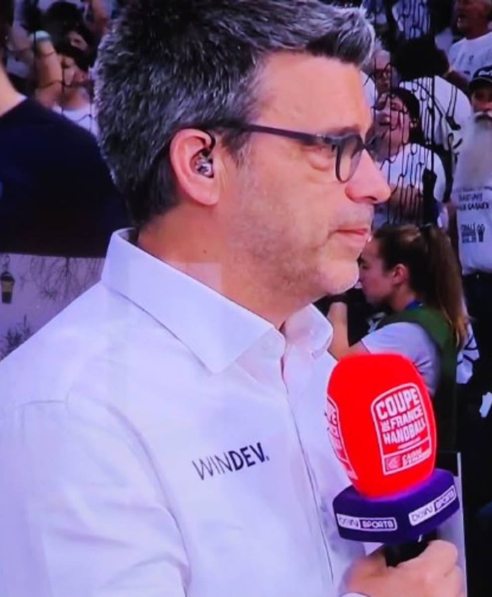 WINDEV's tweet image. Montpellier remporte la Coupe de France 2025 de Handball !
#WINDEV est fière d&apos;être le partenaire du MHB (Montpellier Handball) depuis plusieurs années.
Ici Erick Mathé, entraineur du MHB, juste avant la finale.
pcsoft.fr