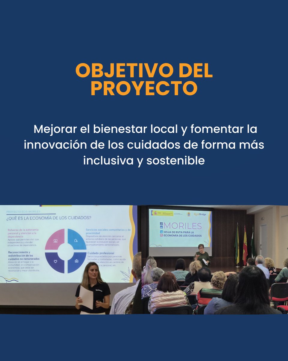 🌾 Presentamos en Moriles la Hoja de Ruta de Innovación para la Economía de los Cuidados, con participación ciudadana y apoyo de #RuralBridge.
📄 Tres ejes, una visión compartida.
🤝 Avanzamos hacia su aprobación municipal.
#Moriles #RetoDemográfico #Ecomoriles