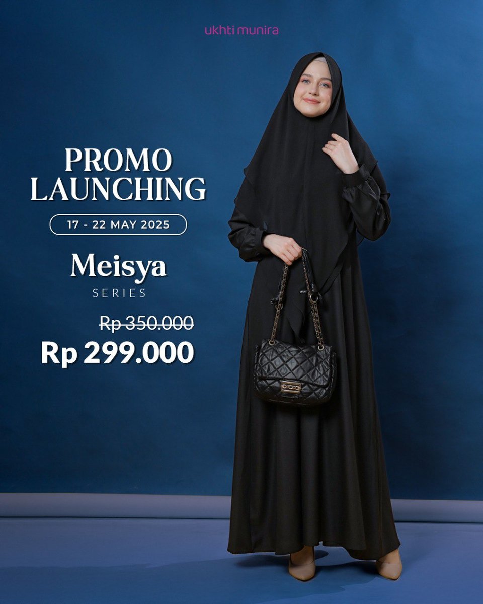 AndaruAnika's tweet image. ✨ Tampil cantik, tetap hemat! ✨
🌸 Meisya Collection  

Tersedia dalam 6 warna favorit yang bikin kamu jatuh hati!
Cocok untuk kamu yang ingin tampil santun tapi tetap stylish 💕

#GamisPremium #LaunchingSpesial #MuslimahStyle