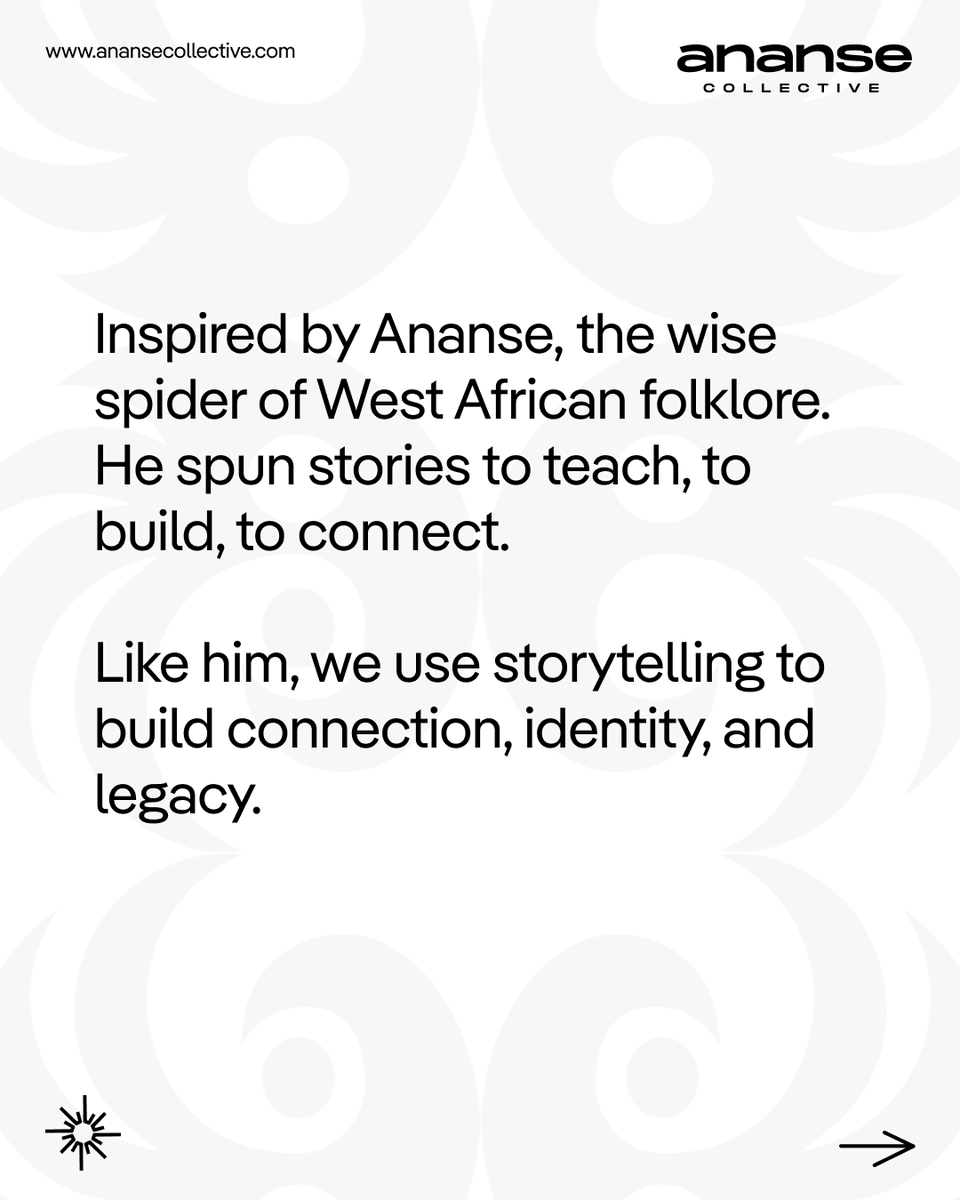 AnanseCollectiv's tweet photo. We are Ananse—and we believe Africa’s stories shape the future.
Not just designs. Not just logos.
We build brands rooted in meaning, movement, and magic.
Because when Africa tells its story, the world listens. 🌍✨
#AnanseCollective #BrandAfrica #ThisIsAnanse #AfricanCreativity https://t.co/KmRaXHCL8v