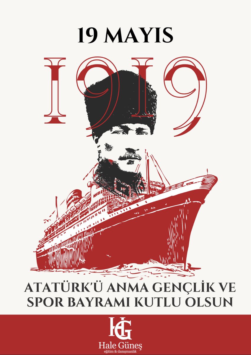 106 yıl önce, Samsun’da doğan bir kıvılcım,milletimizin bağımsızlık mücadelesine yön verdi.O gün atılan ilk adım, bugün hâlâ yolumuzu aydınlatıyor.
Gazi Mustafa Kemal Atatürk’ü derin bir saygı ve şükranla anıyoruz.
#halegunesegitimdanismanlik #19MAYIS