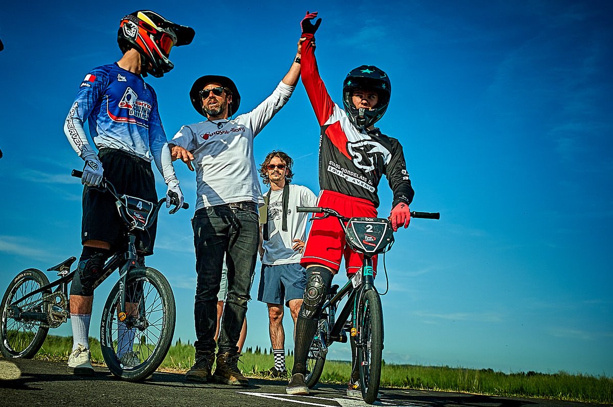 UCI BMX Racing (@uci_bmx_racing) on Twitter photo Double-header qualifiers. π₯
Spain πͺπΈ and Australia π¦πΊ lit up the track this weekend at the 2025 UCI Velosolutions #PumpTrackWorldChampionships Qualifiers!
New riders just locked in their ποΈ to #Valais2025.
Next up: Nepalπ³π΅& China π¨π³ β May 31 & June 1.
Whoβs ready? Double-header qualifiers. π₯
Spain πͺπΈ and Australia π¦πΊ lit up the track this weekend at the 2025 UCI Velosolutions #PumpTrackWorldChampionships Qualifiers!
New riders just locked in their ποΈ to #Valais2025.
Next up: Nepalπ³π΅& China π¨π³ β May 31 & June 1.
Whoβs ready?