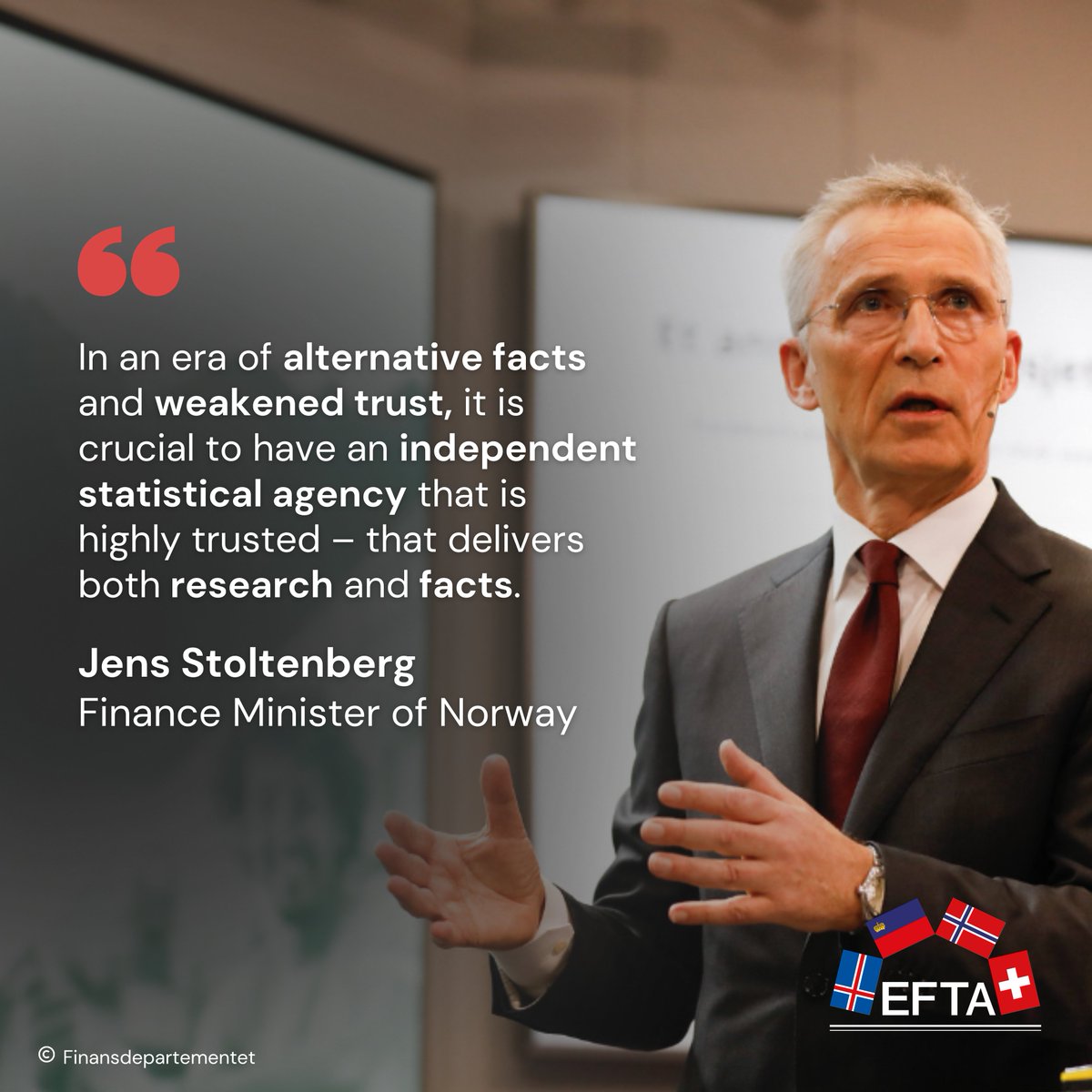 Last week, a high-level seminar for European Neighbourhood Policy East and Central Asian countries on statistics took place in Montenegro. 

Partners discussed how to best prepare for the future of official statistics. 

The event was organised by EFTA, <a href="/EU_Eurostat/">EU_Eurostat</a> and <a href="/UNECE/">UNECE</a>.