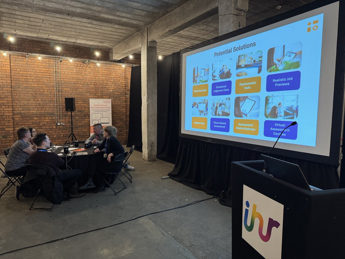 teamtazio's tweet photo. Last Thursday, we hosted “Taking the Guesswork Out of Your Recruitment” workshop @InhouseRecNet in Manchester. Led by our TA expert Tom Simms, the session sparked great discussion, collaboration &amp; insights into people-first hiring.Thanks to all who joined! #LiveMCR25 https://t.co/laiJRaRINk
