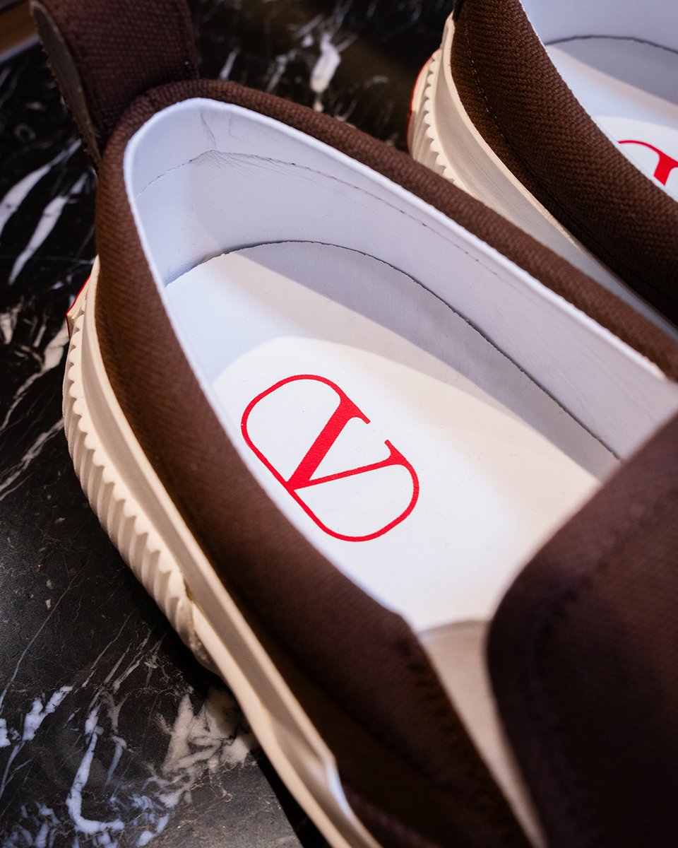 SoulGalleryZA's tweet photo. Typography as Statement.

The Valentino VLTN slip-on — a masterclass in Italian precision, minimalism, and modern iconography. For those who understand that true luxury speaks softly, but with intent.

Now available at Soul Gallery. https://t.co/DhgwQpNu8n