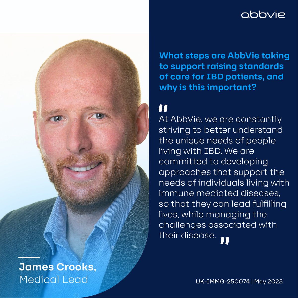 People living with inflammatory bowel disease (IBD) can experience stigma, isolation, and fear of not being understood, making it difficult to talk about their condition. This World IBD Day, we're on a mission to change that. How? Hear what our colleagues have to say!
