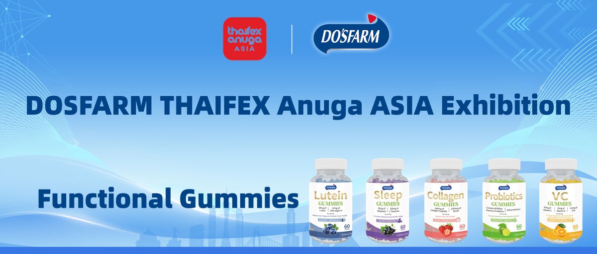 DosfarmG's tweet photo. We sincerely invite you to visit our booth in Hall 2, EE20. International Confectionery Zone at the Thailand THAIFEX Anuga ASIA&amp;nbsp; Exhibition from May 27 to May 31, 2025.
&amp;nbsp; https://t.co/CIQOCABV1n