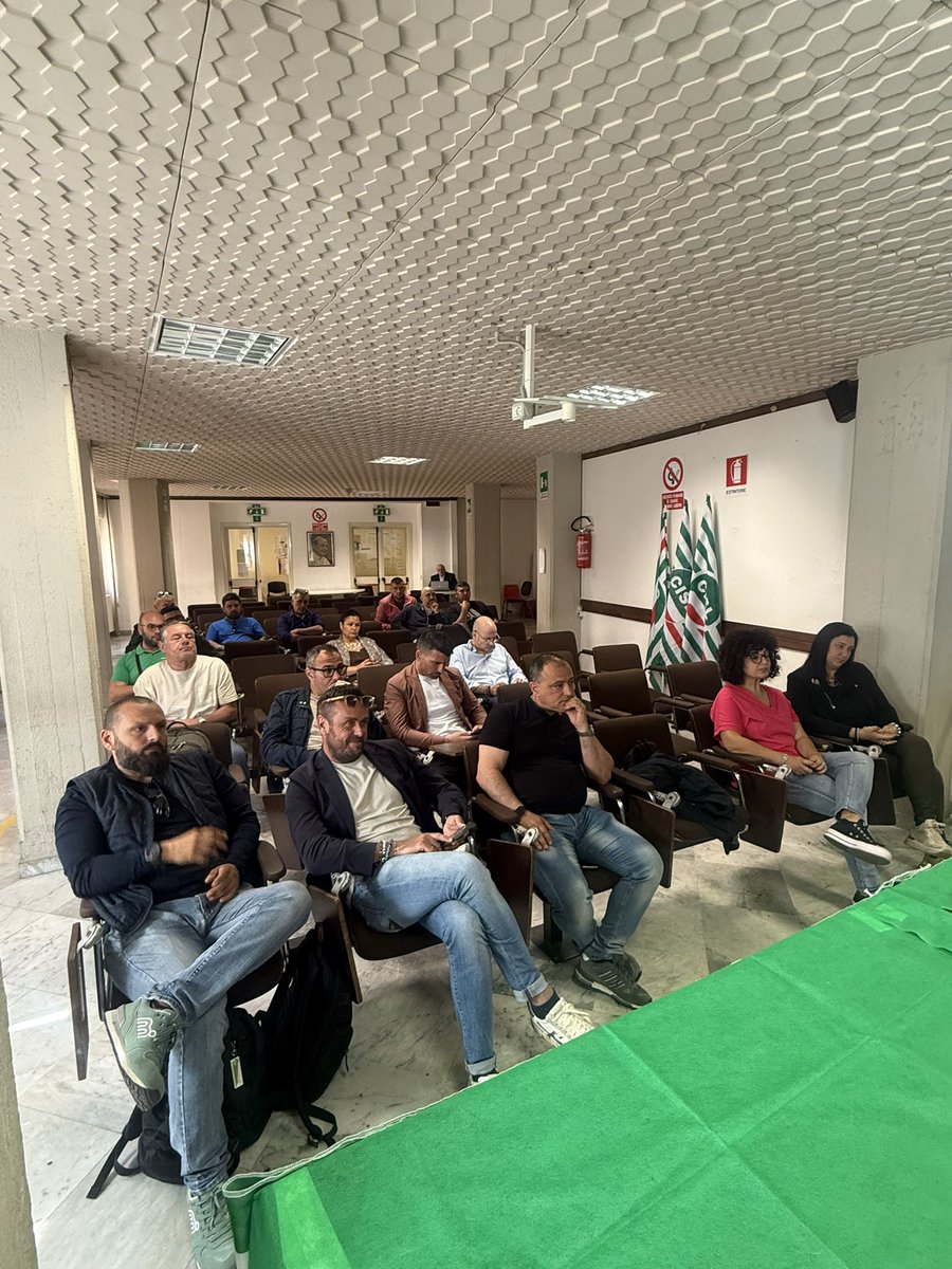 📍Oggi, #19maggio, a #Taranto, il Coordinamento Industria #USTCISL #TarantoBrindisi: confronto su temi e criticità del comparto.

L’#industria resta strategica: servono #partecipazione, #responsabilità e visione condivisa.

#CISL #Taranto #Brindisi