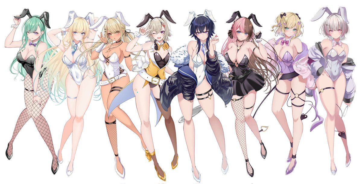 バニすぽっ！8名！
あなたの推しはいますか？