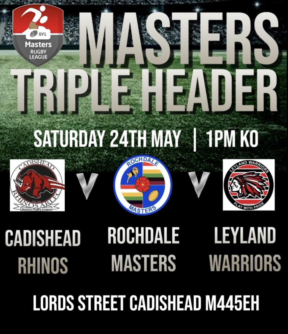 Rochdale Masters Rugby League tweet media