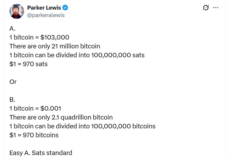 🚨 BREAKING: "Bitcoin 177: La Proposta di Carvalho per Sostituire i Satoshi con i Bits Riaccende il Dibattito"