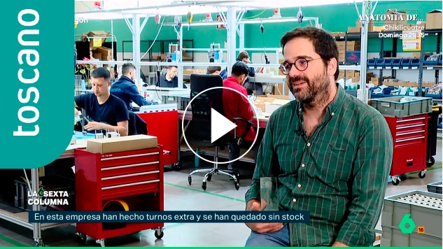 📢 ¿Visteis el revelador reportaje de La Sexta Columna el pasado viernes? Fue un recordatorio de la importancia de estar preparados y ¡nuestro COMBI-PRO-MAX fue protagonista! Diseñado para ofrecer autonomía energética.

El reportaje de La Sexta aquí -&gt; rrss.toscano.es/4hz