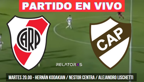 Este martes comento River - Platense. Relata <a href="/HernoKodakian/">Hernán Kodakian</a> Informa <a href="/lischettiale/">Alejandro Lischetti</a> y la locución de <a href="/lauracaragliano/">Laura Caragliano</a> por <a href="/Relatoresconvos/">® Σ |_ Δ ╥ Φ ® Σ §</a> <a href="/AM750/">LA 750</a>