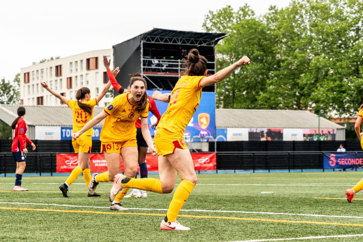 𝗟'𝗵𝗶𝘀𝘁𝗼𝗶𝗿𝗲 𝗲𝘀𝘁 𝘀𝗶 𝗯𝗲𝗹𝗹𝗲... 🥹

Pour son dernier match au RAF, Solène Barbance inscrit le 𝗯𝘂𝘁 𝗱𝘂 𝗺𝗮𝗶𝗻𝘁𝗶𝗲𝗻 avec son club formateur 🤩

Prendre sa retraite sur cette émotion, c'est magique 🔥

𝗘𝗻𝘀𝗲𝗺𝗯𝗹𝗲, 𝗰'𝗲𝘀𝘁 𝘁𝗼𝘂𝘁 ❤️💛