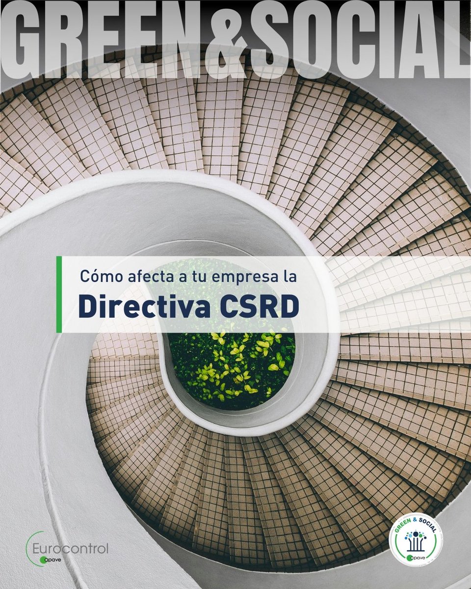 apave_spain's tweet photo. [#CSRD] ¿Quieres saber si tu empresa está obligada a presentar un anual informe de #sostenibilidad y cuáles son los plazos que le aplican? 🍃

Rellena nuestra encuesta y estudiaremos tu caso concreto 👉🏼 https://t.co/joAFqARpsW https://t.co/qIAOlhJ40e