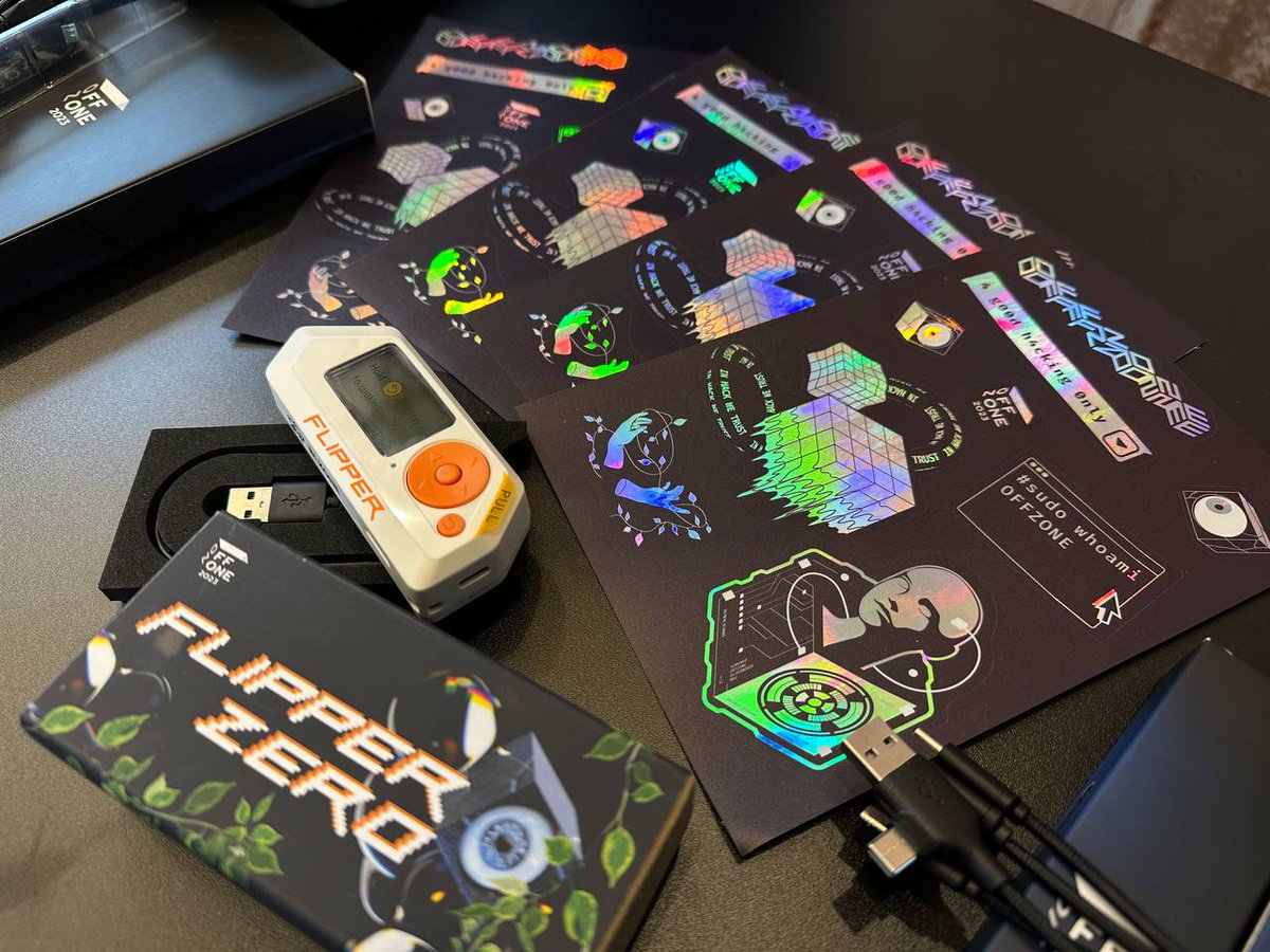 itzhansbeke's tweet photo. Hardware Hacking in Action
From RFID tricks to radio signal hijacking, the Flipper Zero keeps making waves. At OffZone, enthusiasts push boundaries with live demos, shared techniques, and a true underground vibe.

#Hacking #FlipperZero #OffZone #HardwareHacking https://t.co/KQ3WndH34v