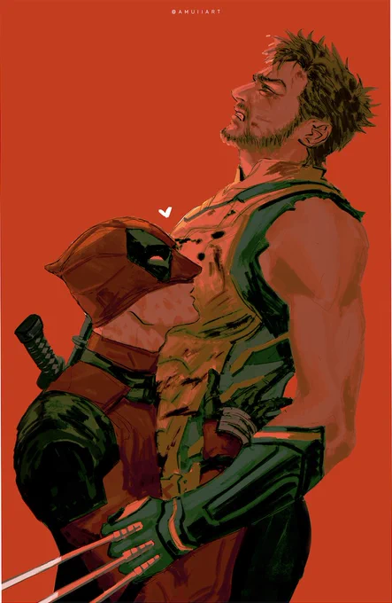 #deadclaws #poolverine 畫gay才快樂⋯ 