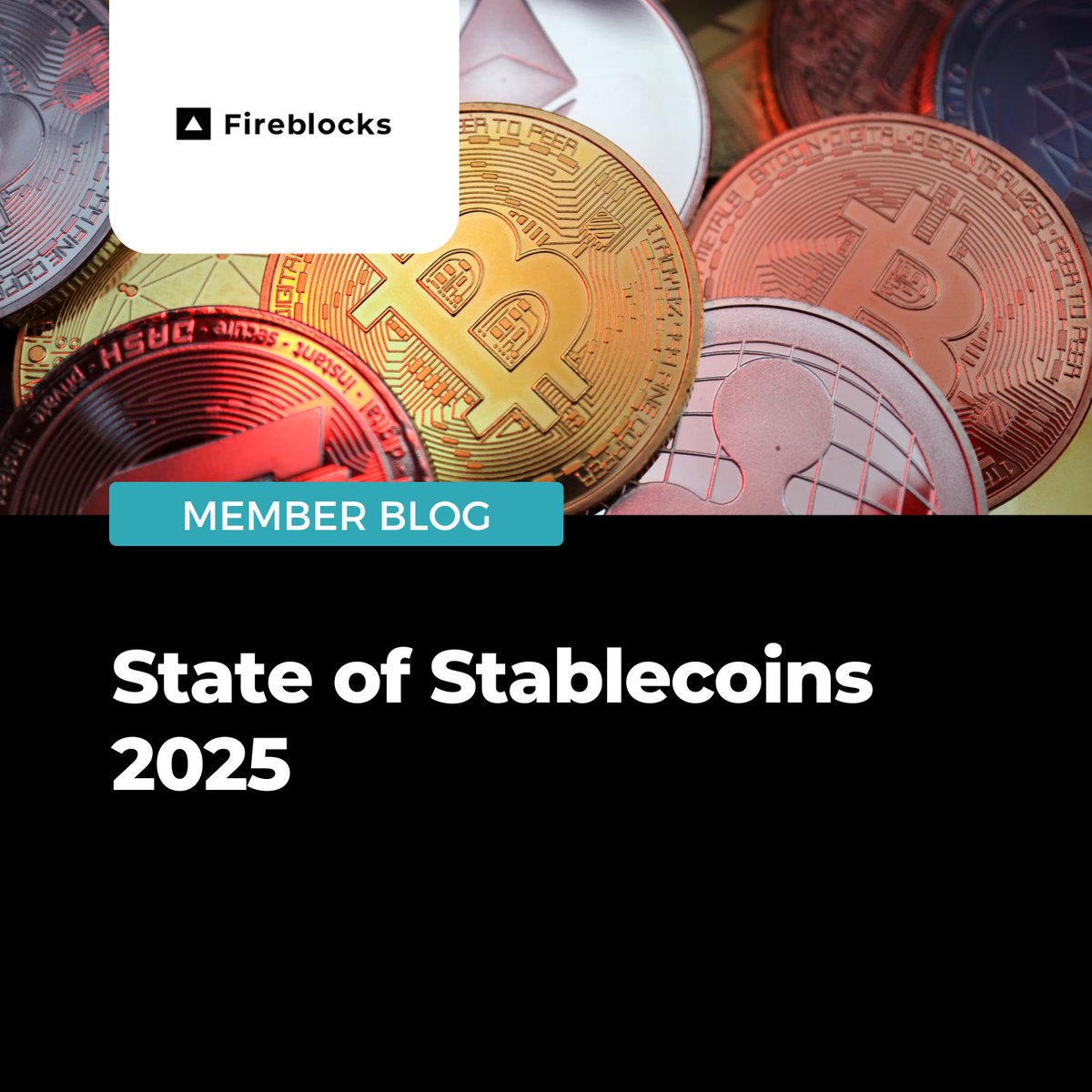 Digital Pound Foundation (@digitalpoundfdn) on Twitter photo ๐ฃ Latest insight from our member <a href="/FireblocksHQ/">Fireblocks</a>: the State of Stablecoins 2025.
As the global financial system evolves, stablecoins are no longer theoretical - they are powering real payments today. This first instalment of Fireblocksโ three-part report explores how institutions ๐ฃ Latest insight from our member <a href="/FireblocksHQ/">Fireblocks</a>: the State of Stablecoins 2025.
As the global financial system evolves, stablecoins are no longer theoretical - they are powering real payments today. This first instalment of Fireblocksโ three-part report explores how institutions