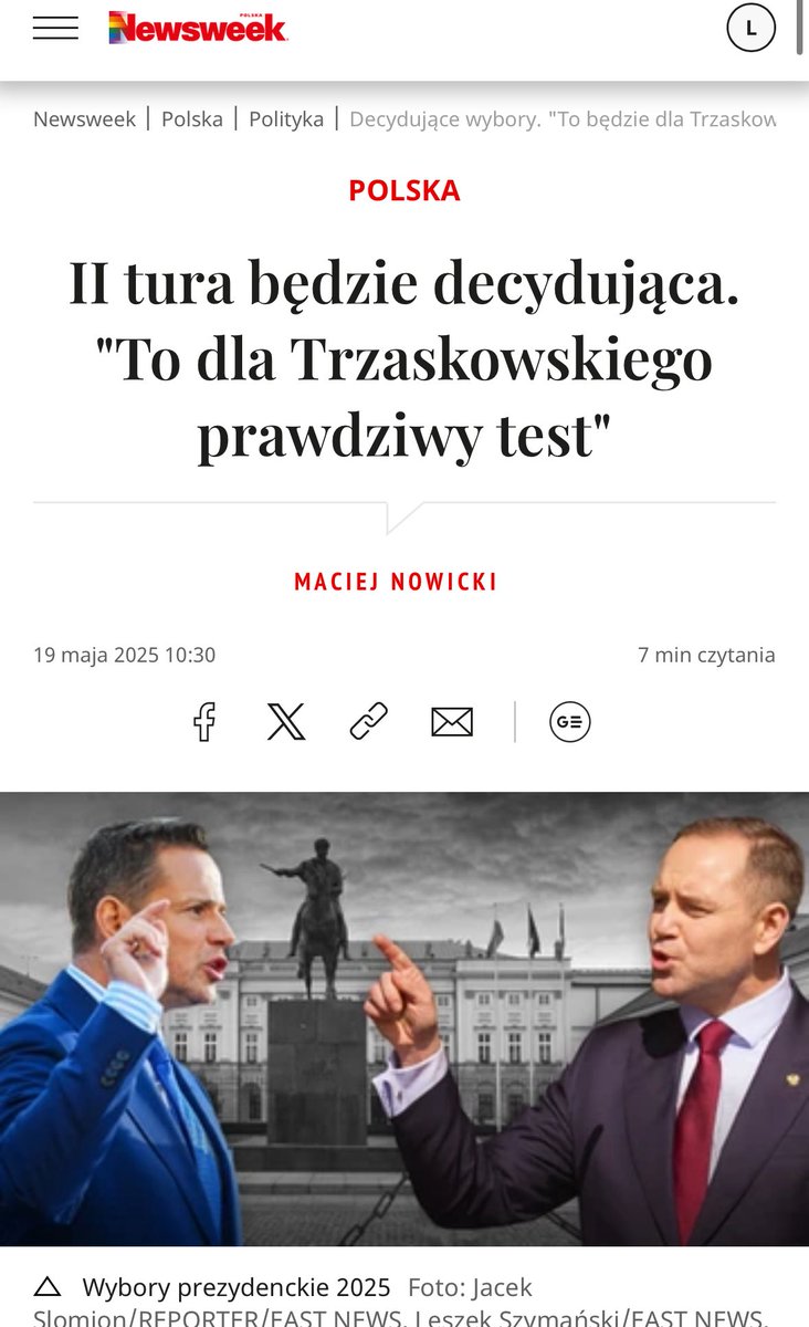 Bardzo odważna, niespodziewana teza! Takiej analizy powyborczej mi brakowało 😉