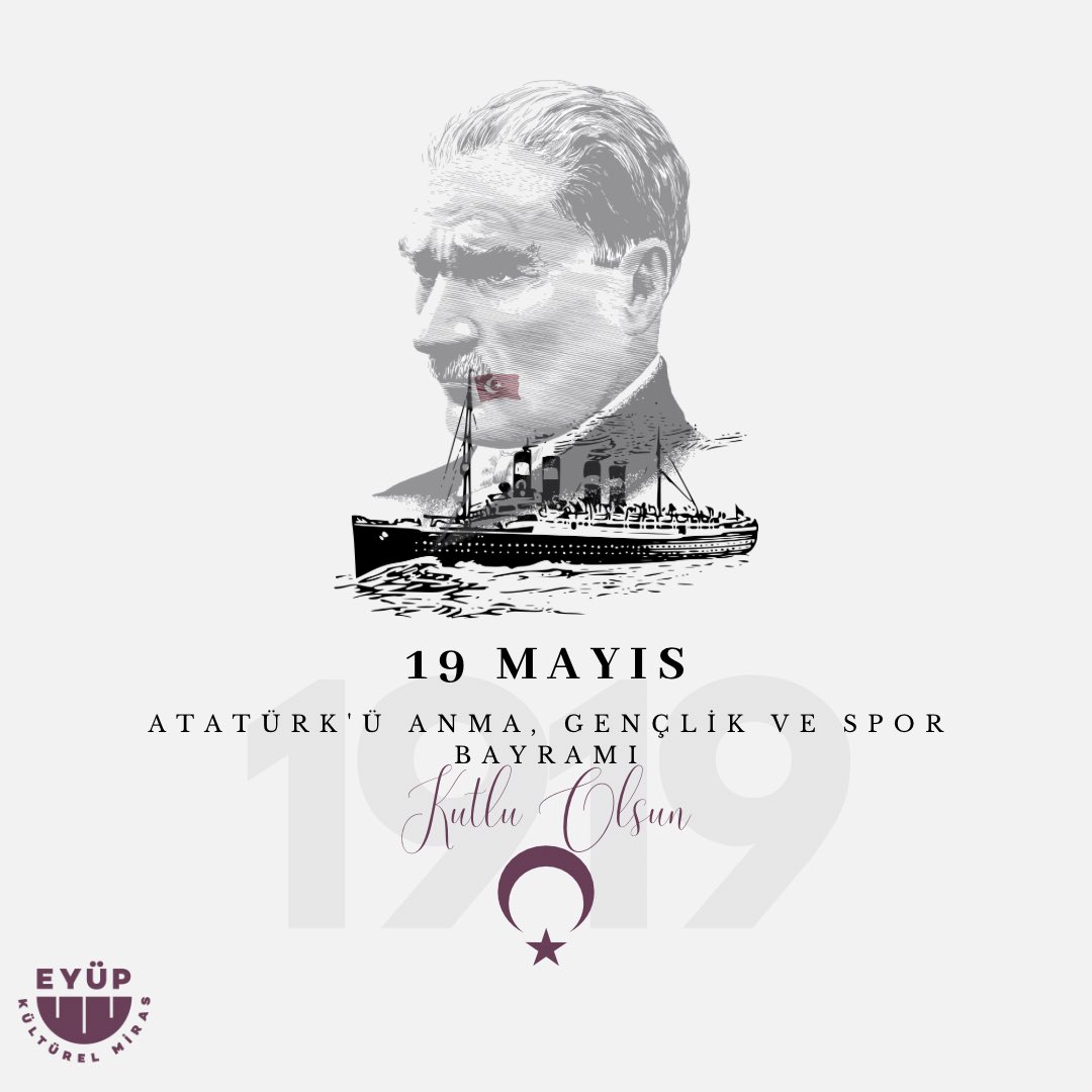 eyup_km's tweet photo. 19 Mayıs Atatürk'ü Anma Gençlik ve Spor Bayramımız Kutlu Olsun 🇹🇷

#19mayısatatürküanmagençlikvesporbayramı #19mayıs https://t.co/c1astKra9s