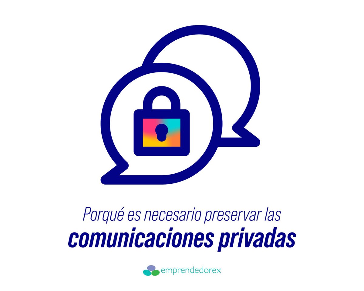POR QUÉ ES NECESARIO PRESERVAR LAS CONVERSACIONES PRIVADAS.

Todos estamos siendo, o podemos ser, escuchados. Si revelásemos todos nuestros pensamientos y conversaciones privadas, no habría convivencia…
Adelante!!!

Accede aquí al artículo completo: 
juancarloscasco.emprendedorex.com/por-que-es-nec…
