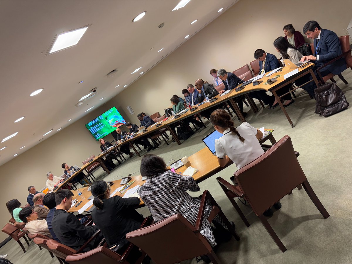 DrAwaBDrame's tweet photo. Happy to speak at the @UN International Decade of Science event during the  #Science #Technology #Innovation Forum in NY with @UNESCO, @ITU, @ISC, and @UNDESA officials. I advocated for #WomenScientists, #Lab2Market, #Finances, #Education &amp; warned against #ParachuteScience in #AI https://t.co/rZsVRgyCsV