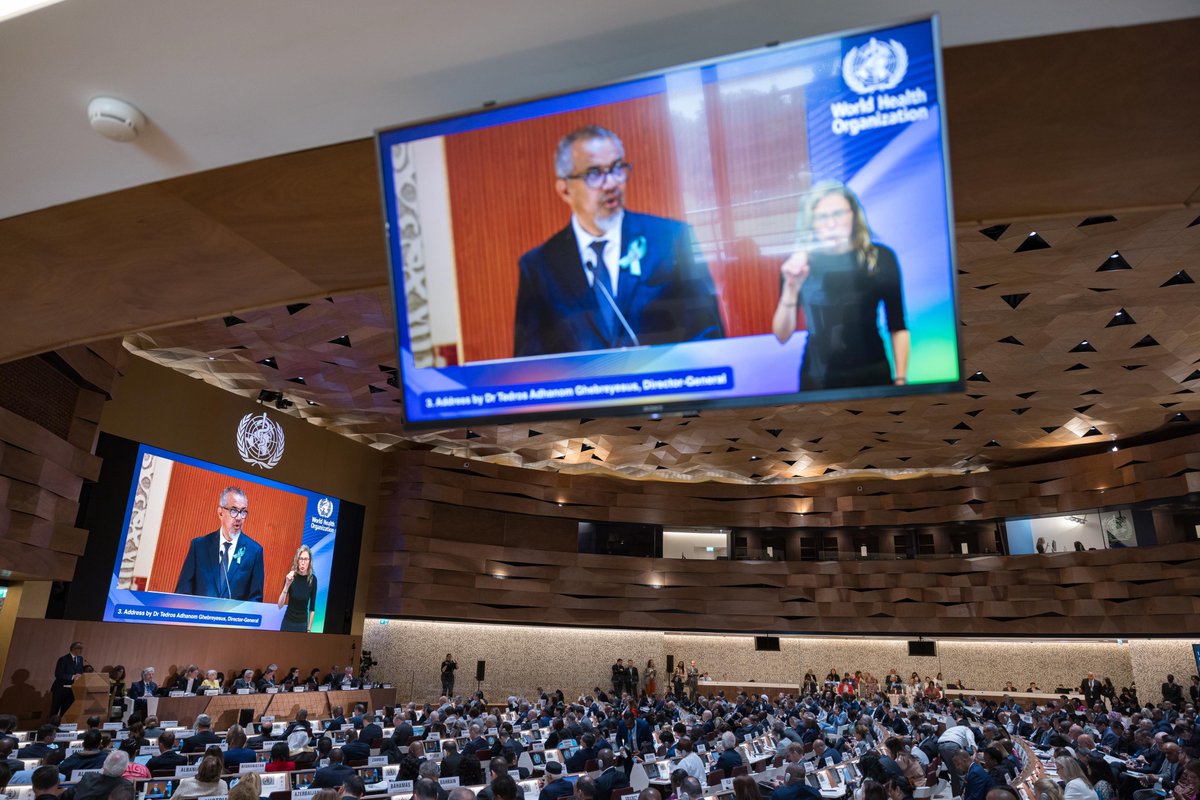 <a href="/DrTedros/">Tedros Adhanom Ghebreyesus</a> <a href="/FCTCofficial/">WHO FCTC</a> "Let’s be clear: a reduced workforce means a reduced scope of work.

The Organization simply cannot do everything Member States have asked it to do with the resources available.

This week, you will consider a reduced programme budget of $4.2 billion for the 2026-2027 biennium.