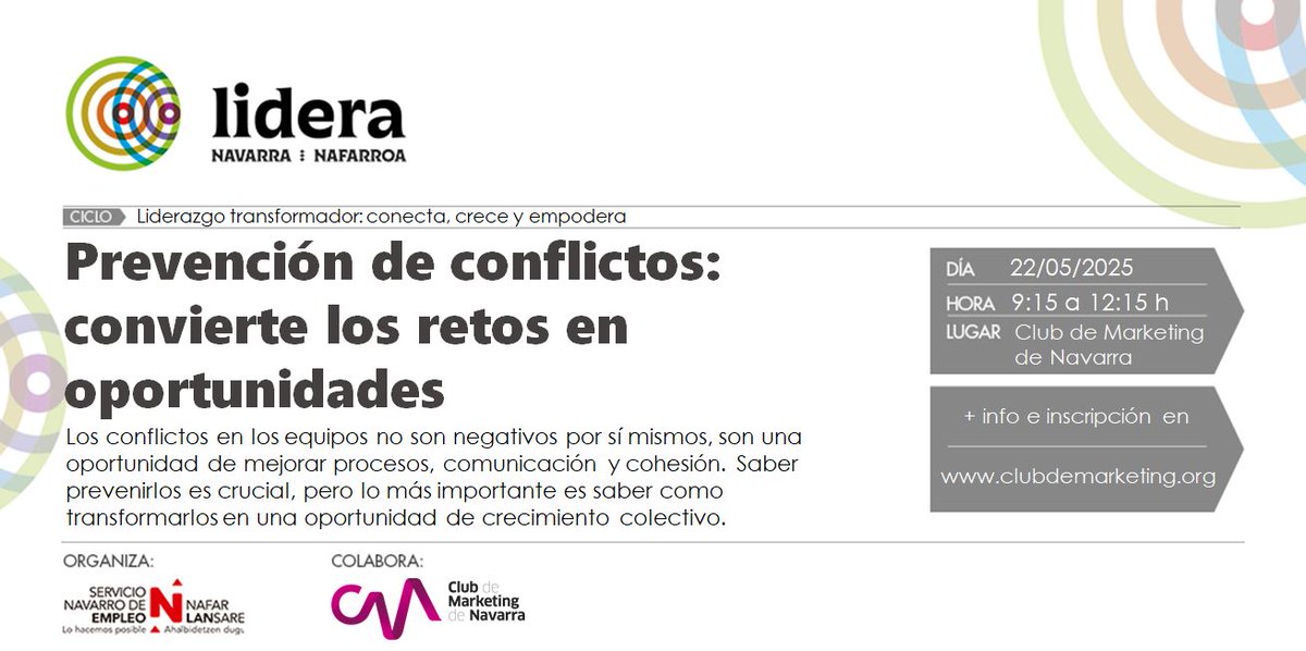 ¡Aula llena en la jornada de Comunicación Apreciativa! 🚀
Descubrimos cómo el feedback y el feedforward transforman equipos y mejoran resultados.
Este jueves seguimos con:
🔜 Prevención de conflictos: convierte los retos en oportunidades.
<a href="/empleo_na/">Empleo - Lansare</a>