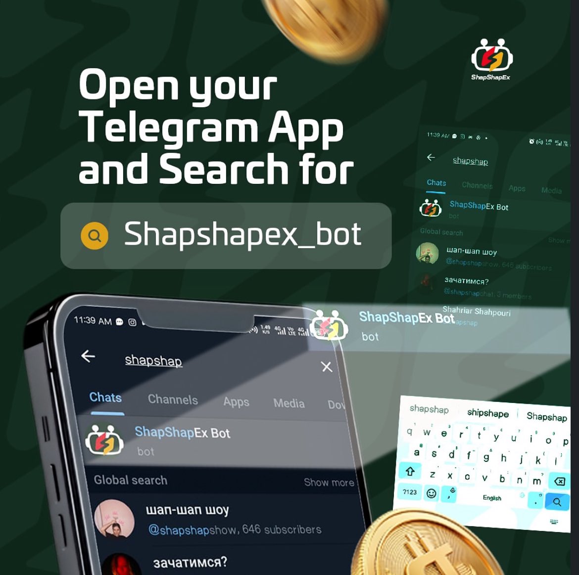 shapshapexbot's tweet photo. ShapShap is now available in Nigeria!

Turn your crypto into Naira in minutes.
No long process. Just ShapShap.

Tell a friend to tell a friend. ✊🏾 https://t.co/4aObr8taqQ