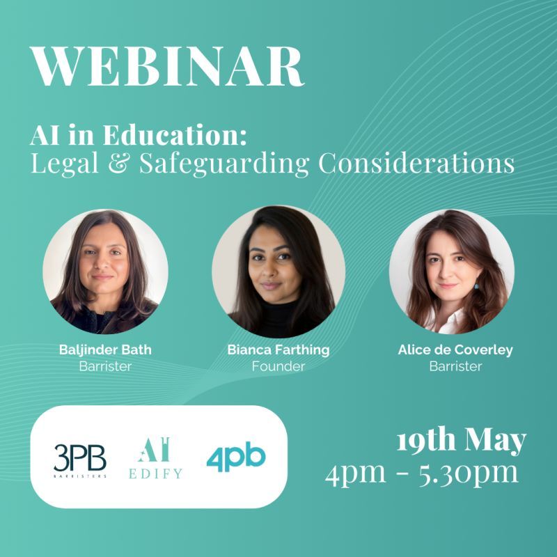 4PB (@4pbfamilylaw) on Twitter photo There is still time to register for today's webinar ๐๐ ๐ข๐ง ๐๐๐ฎ๐๐๐ญ๐ข๐จ๐ง โ ๐๐๐ ๐๐ฅ ๐๐ง๐ ๐๐๐๐๐ ๐ฎ๐๐ซ๐๐ข๐ง๐ ๐๐จ๐ง๐ฌ๐ข๐๐๐ซ๐๐ญ๐ข๐จ๐ง๐ฌ, where our very own Baljinder Bath will speak alongside Alice de Coverley and Bianca Farthing.
Baljinder is an experienced There is still time to register for today's webinar ๐๐ ๐ข๐ง ๐๐๐ฎ๐๐๐ญ๐ข๐จ๐ง โ ๐๐๐ ๐๐ฅ ๐๐ง๐ ๐๐๐๐๐ ๐ฎ๐๐ซ๐๐ข๐ง๐ ๐๐จ๐ง๐ฌ๐ข๐๐๐ซ๐๐ญ๐ข๐จ๐ง๐ฌ, where our very own Baljinder Bath will speak alongside Alice de Coverley and Bianca Farthing.
Baljinder is an experienced