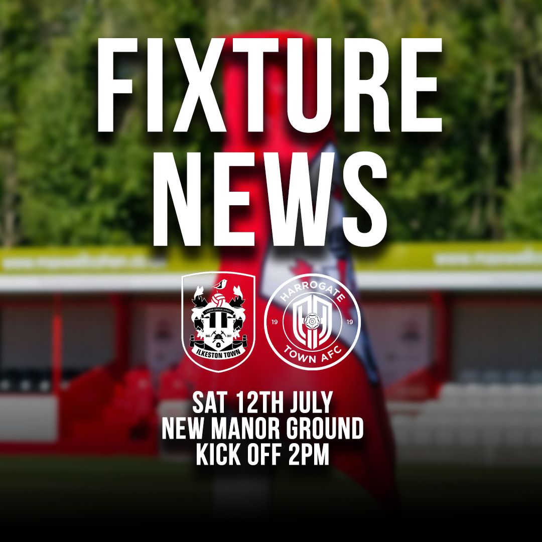 Harrogate Town AFC (@harrogatetown) on Twitter photo 📆 Details of our pre-season trip to <a href="/ilkestontown_fc/">Ilkeston Town FC</a> have now been confirmed
Ticket information will be available in due course 🎟️ 📆 Details of our pre-season trip to <a href="/ilkestontown_fc/">Ilkeston Town FC</a> have now been confirmed
Ticket information will be available in due course 🎟️