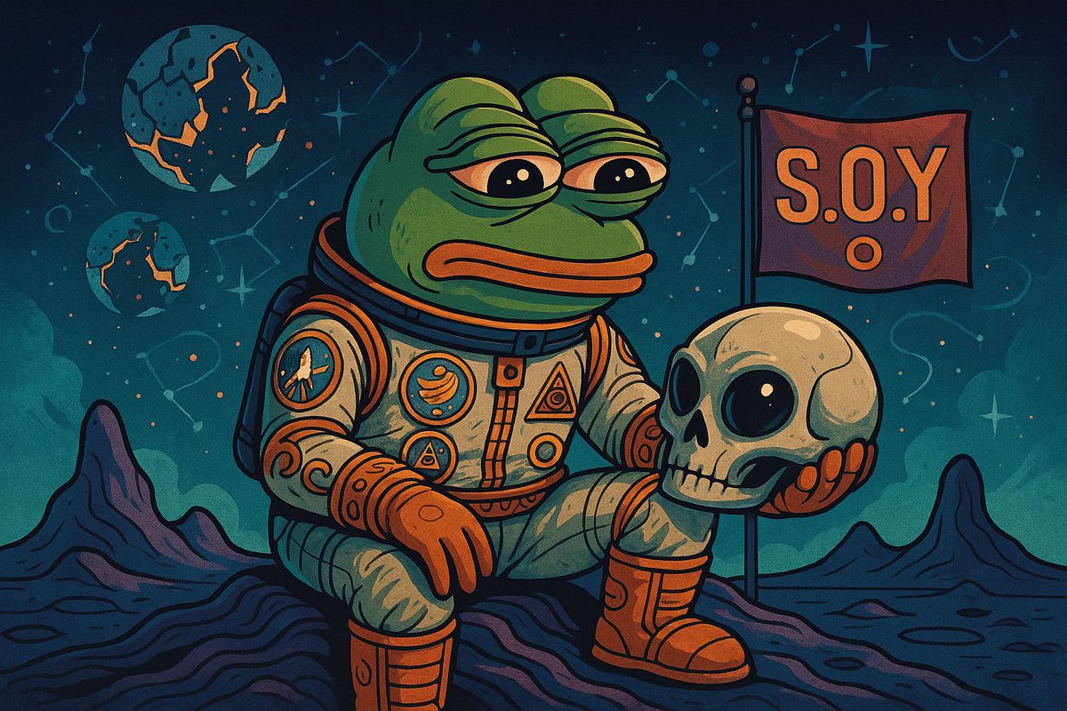π Pontes π― (@pontes_nft) on Twitter photo Gm my Buddies πΈβοΈβοΈ
Great Week π₯π
"Pepe on the S.O.Y" on <a href="/exchgART/">Exchange Art</a>
1/1
0.15 $SOL
Alone. Adrift. Unbothered πΈβοΈ
Stranded on the mysterious Space Orbital Yonder (S.O.Y.), Pepe contemplates existence, memes, and intergalactic solitude π°οΈ
πβ¬οΈ Gm my Buddies πΈβοΈβοΈ
Great Week π₯π
"Pepe on the S.O.Y" on <a href="/exchgART/">Exchange Art</a>
1/1
0.15 $SOL
Alone. Adrift. Unbothered πΈβοΈ
Stranded on the mysterious Space Orbital Yonder (S.O.Y.), Pepe contemplates existence, memes, and intergalactic solitude π°οΈ
πβ¬οΈ
