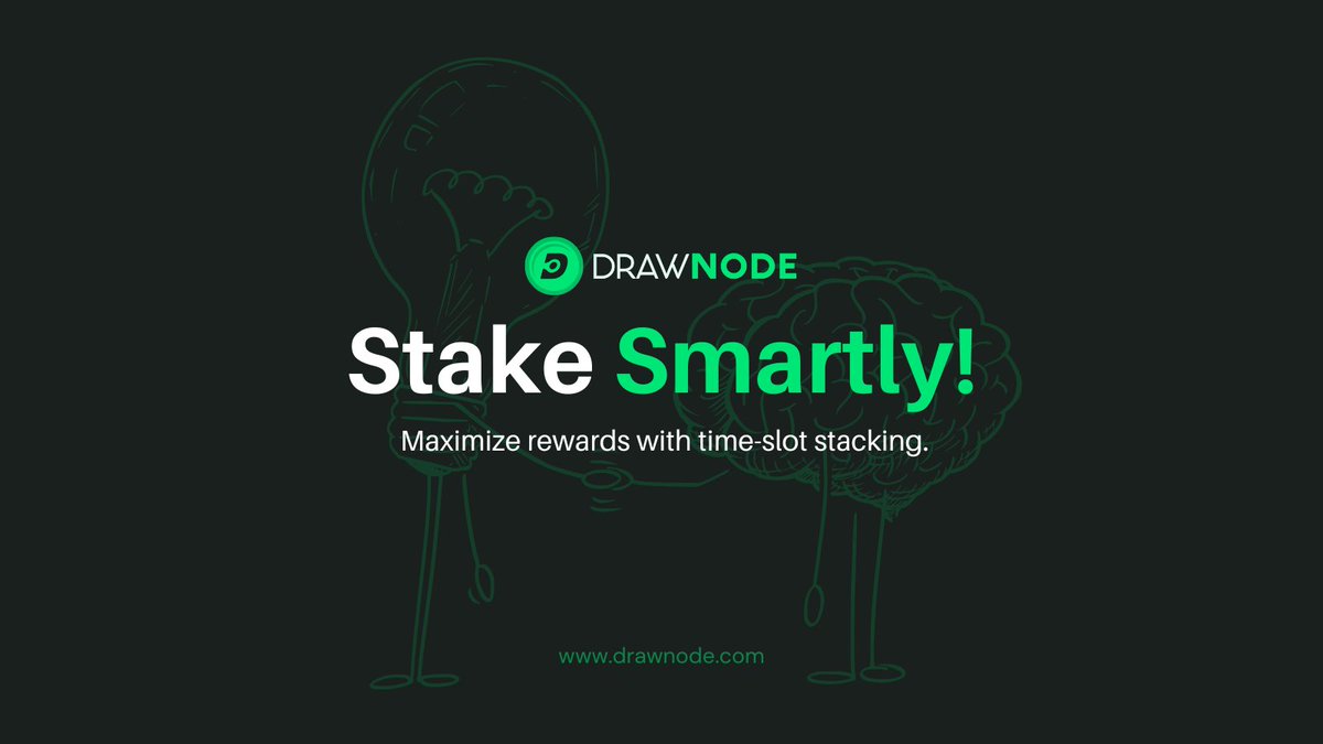 DrawNode's tweet photo. Want to get the most out of DRW staking?

Then you need to stake smartly🧠

✅ Stack 30–90–180–365 day slots
✅ Create rolling unlocks
✅ Reinvest for compounding

It’s not about just staking — it’s about strategy.
#DrawNode #Staking #CryptoStrategy https://t.co/XsxMhJNqIR