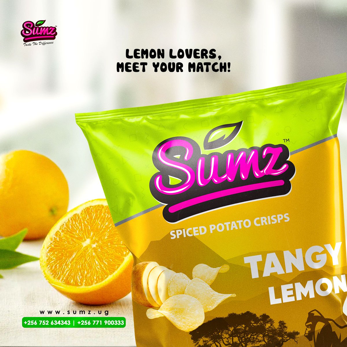 Hello Lemon Lovers, Meet your Match.
#SUMZ #SUMZsnacks